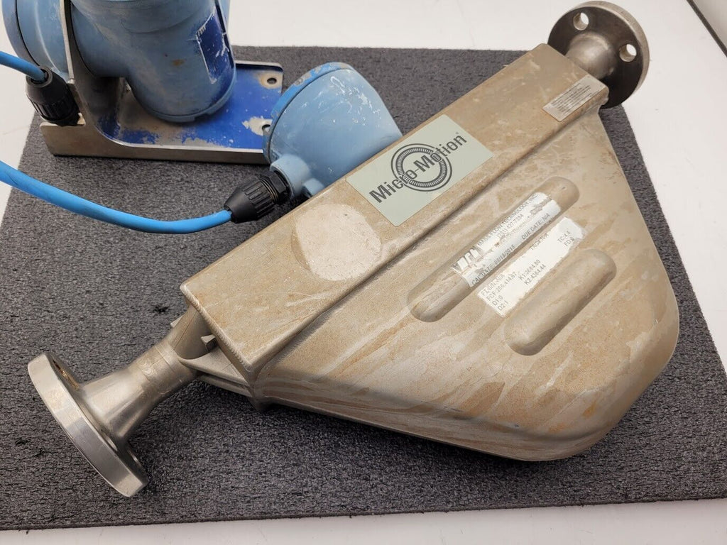 Micro Motion Mass Flow Coriolis Meter Sensor F100S128CCAAEZZZZ 1" +TX Unit B