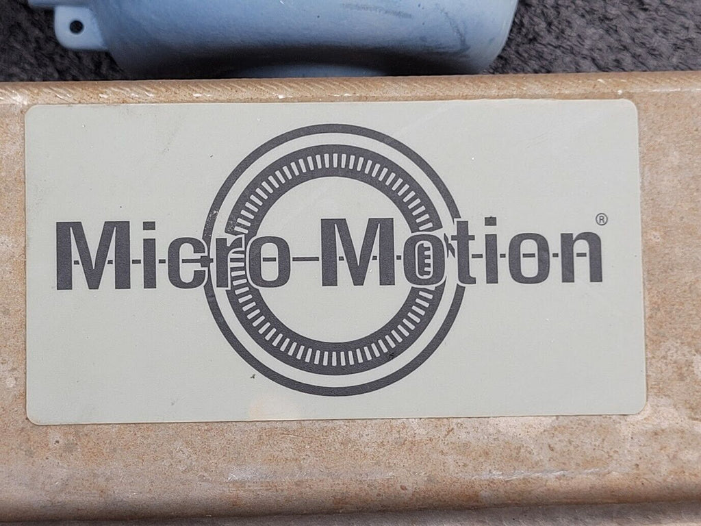 Micro Motion Mass Flow Coriolis Meter Sensor F100S128CCAAEZZZZ 1" +TX Unit B