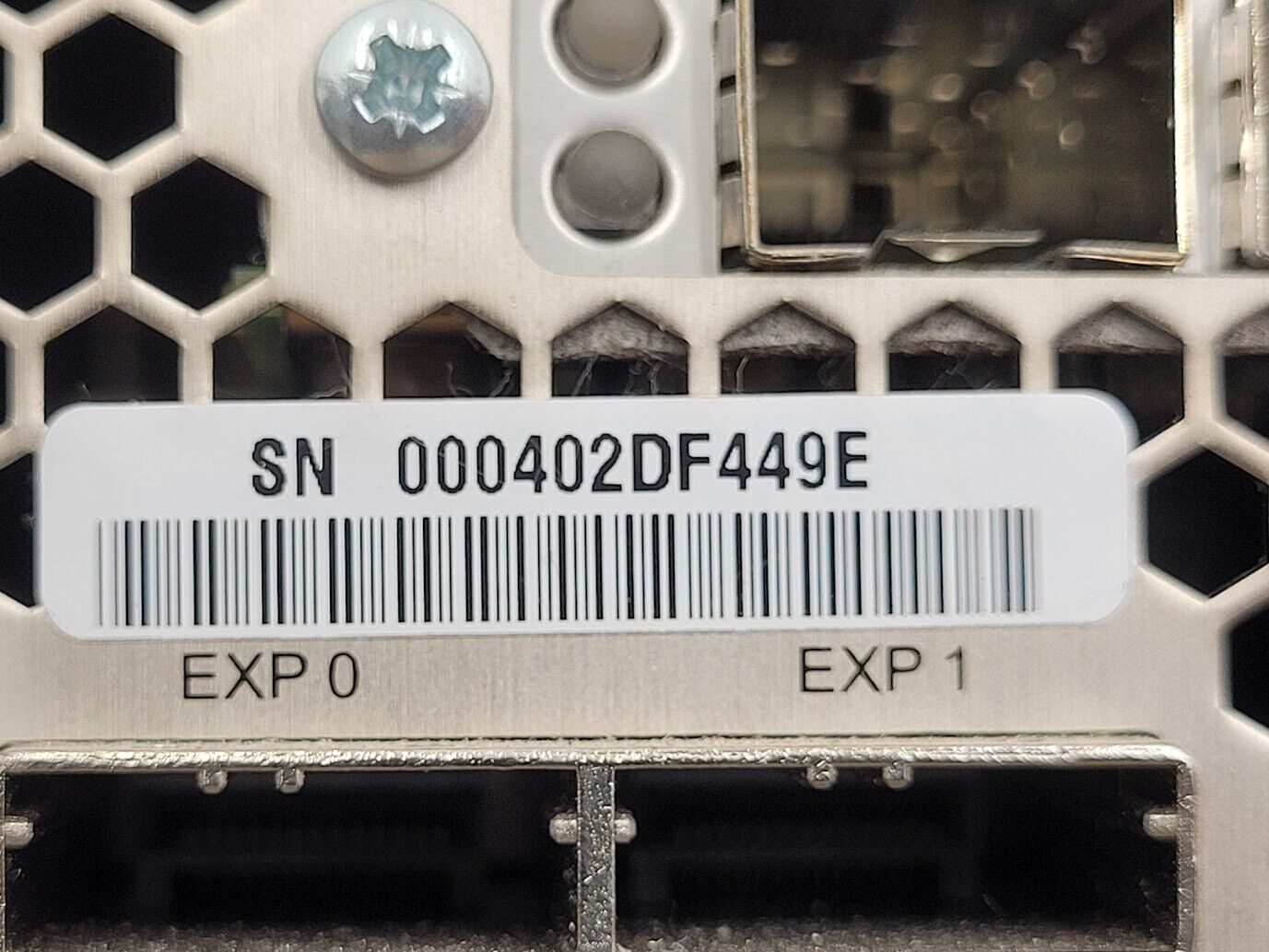 Nexsan Imation P3500392 E60 8GB SAN Storage Controller Ethernet iSCSI W/Battery