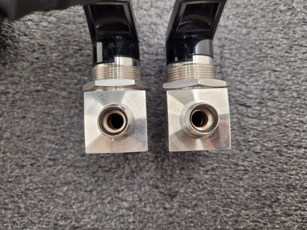 Lot of 2x Whitey SS-44S6 Stainless Steel 1/4 turn Ball Shutoff Valve 2500PSI
