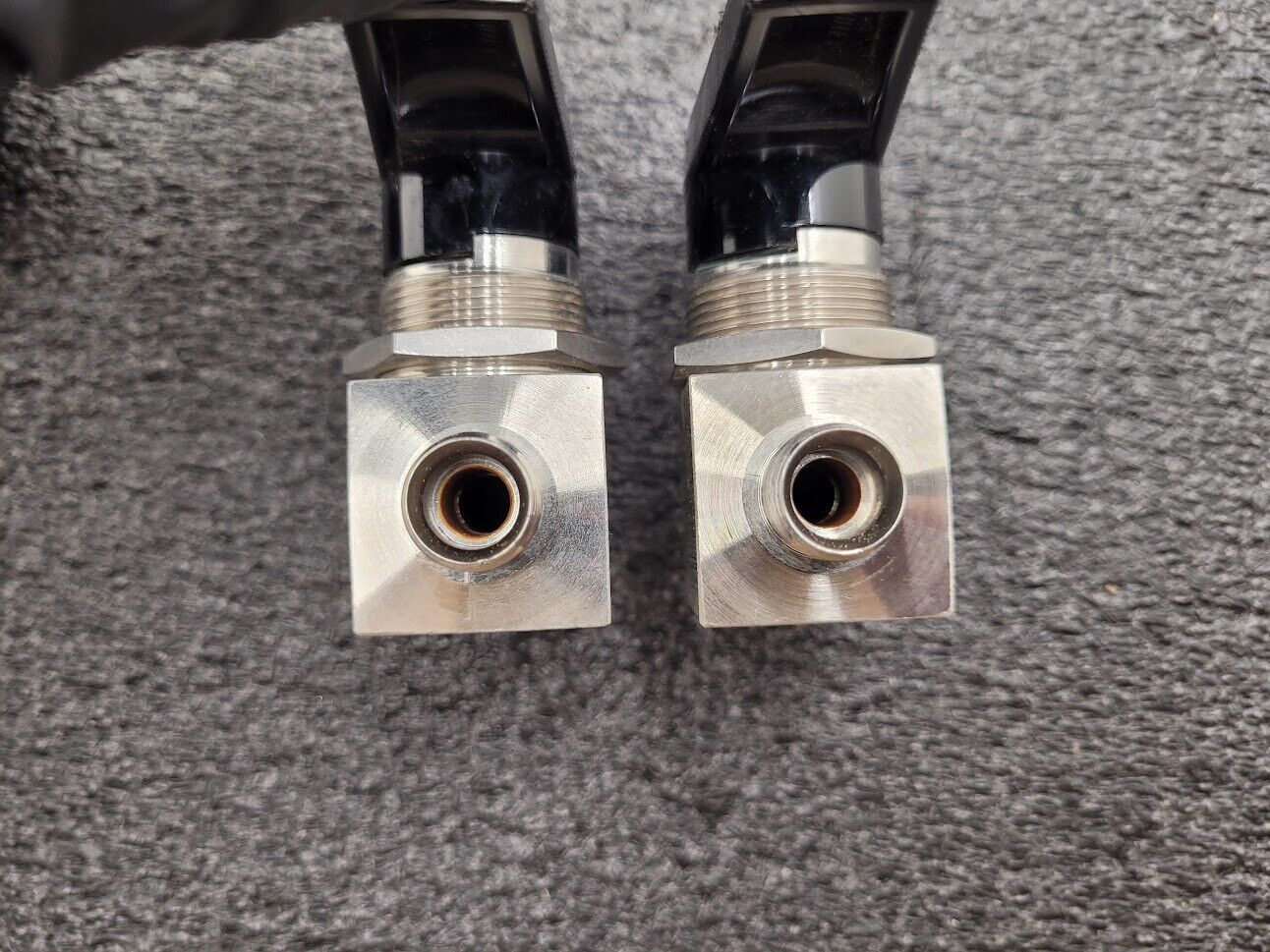 Lot of 2x Whitey SS-44S6 Stainless Steel 1/4 turn Ball Shutoff Valve 2500PSI