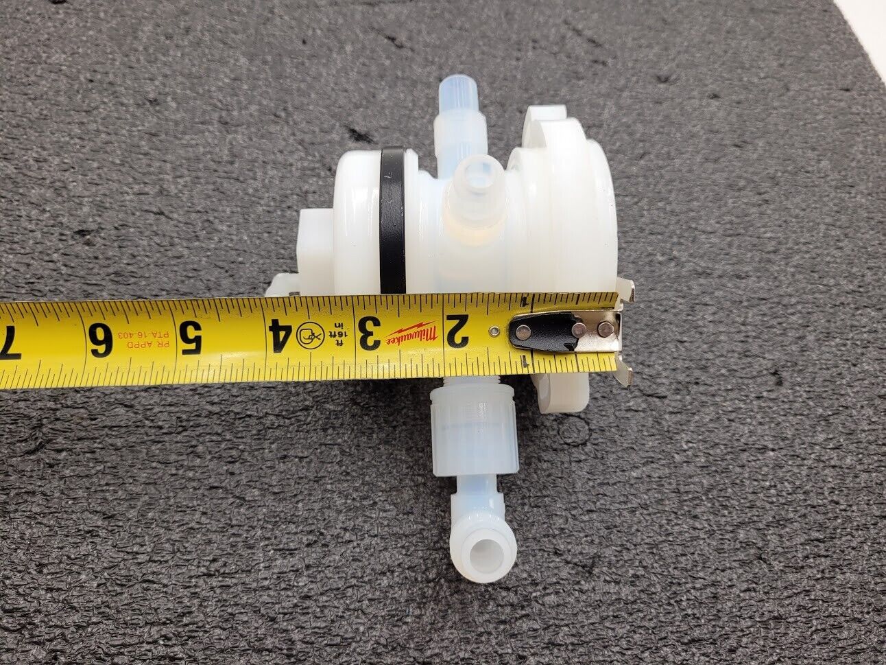 Furon 1112360 High Purity 2-Way Valve 1/2" Flare Pneumatically Actuated