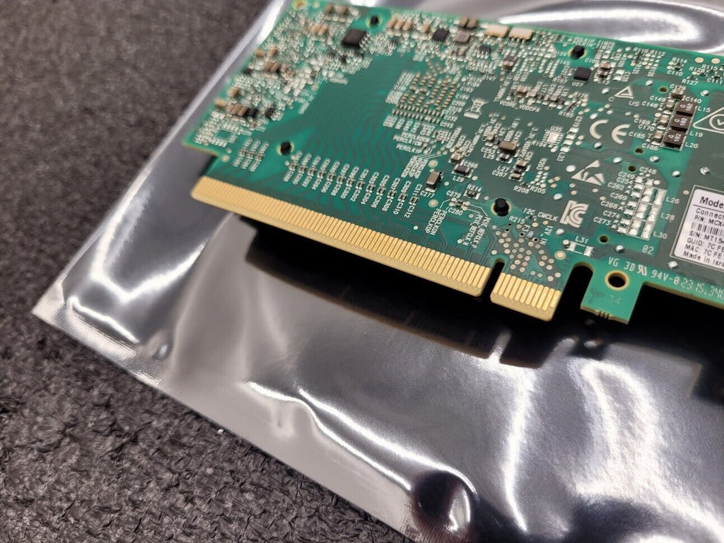 Mellanox CX4 VPI EDR IB Single Port QSFP28 PCIe 3.0 100G NIC Adapter Custom Tang