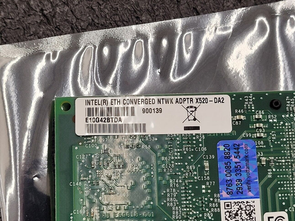 Intel X520-DA2 Dual Port SFP+ 10GbE NIC Adapter Custom Tang PCI