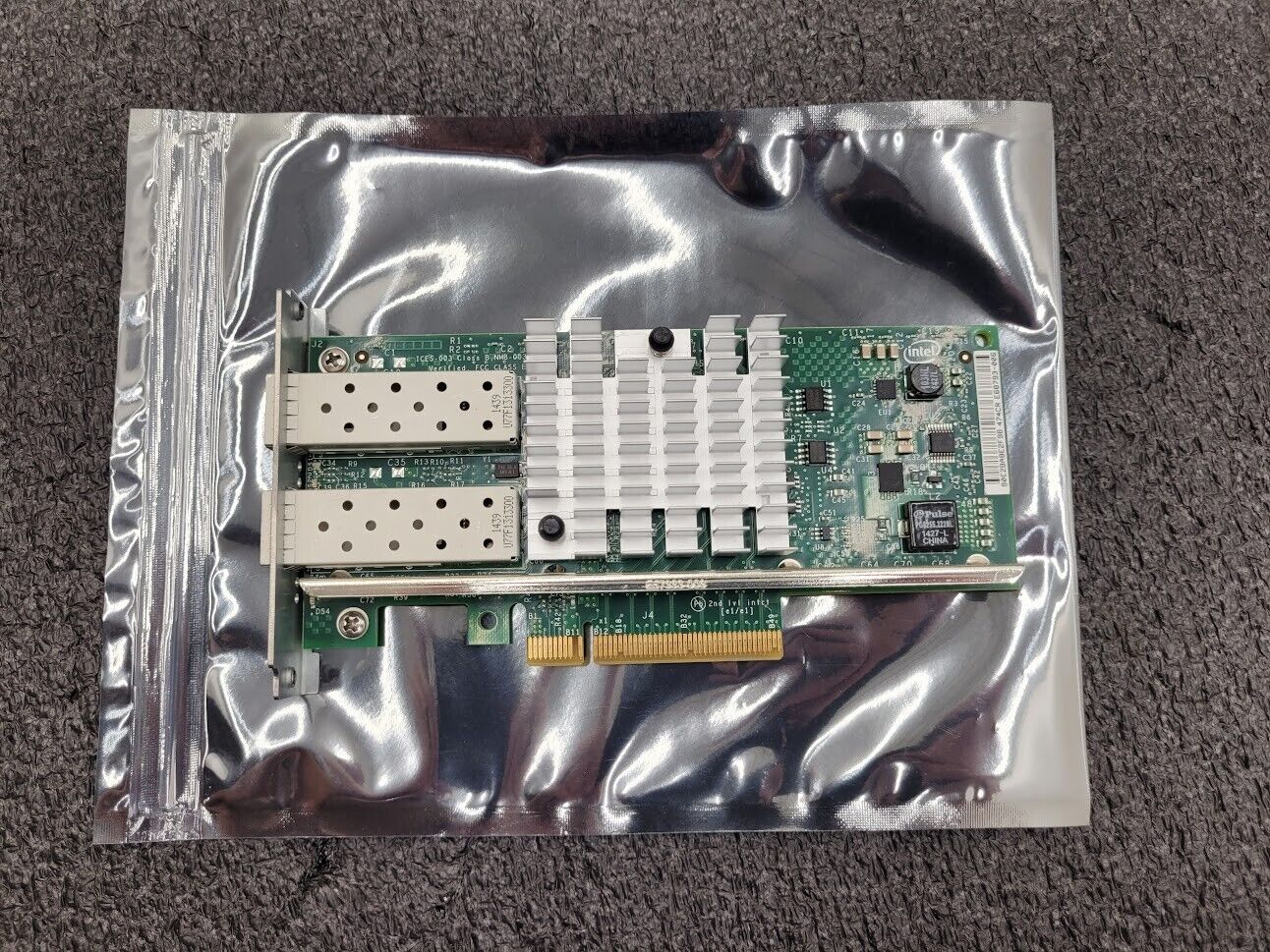 Intel X520-DA2 Dual Port SFP+ 10GbE NIC Adapter Custom Tang PCI