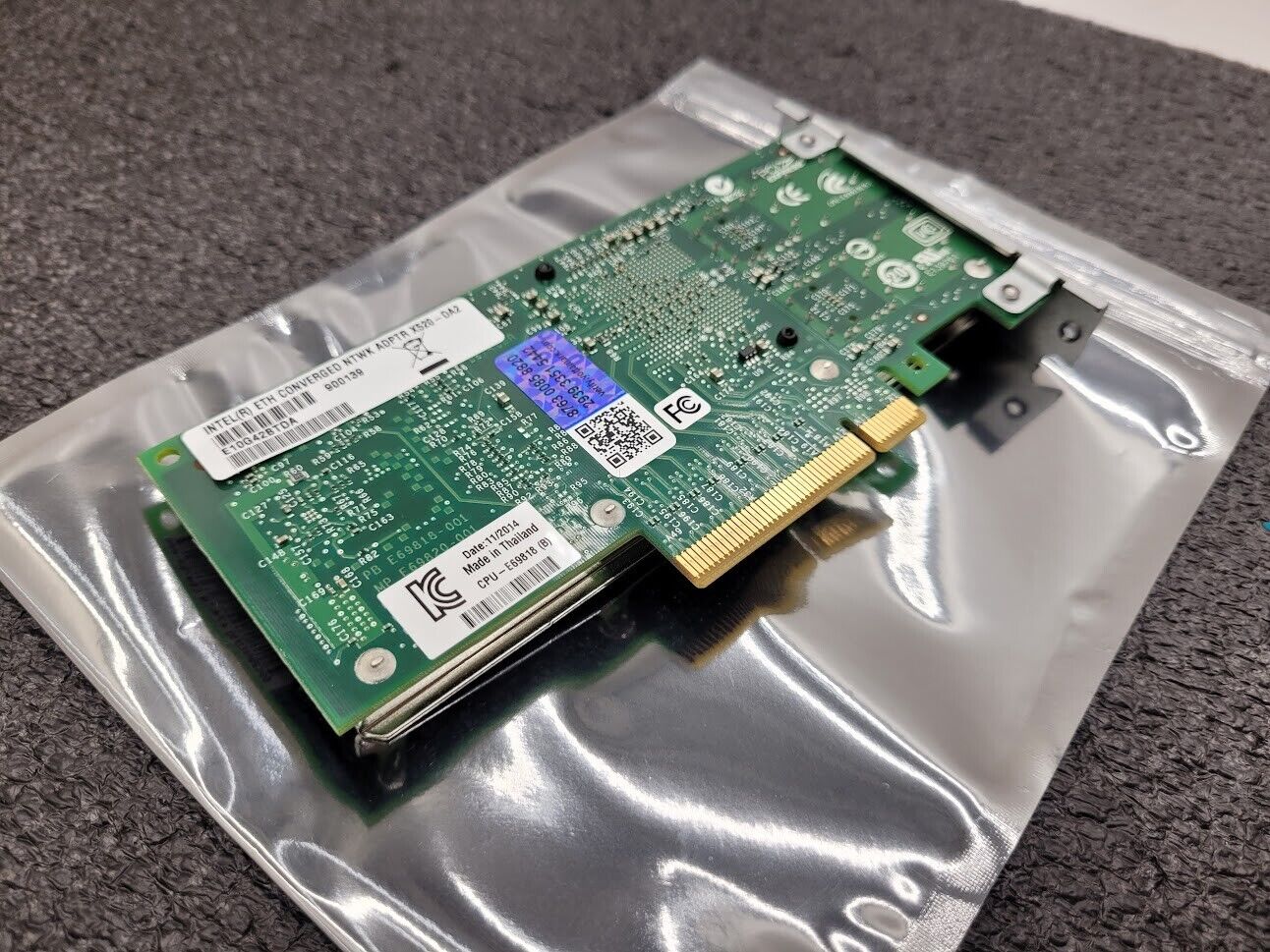 Intel X520-DA2 Dual Port SFP+ 10GbE NIC Adapter Custom Tang PCI