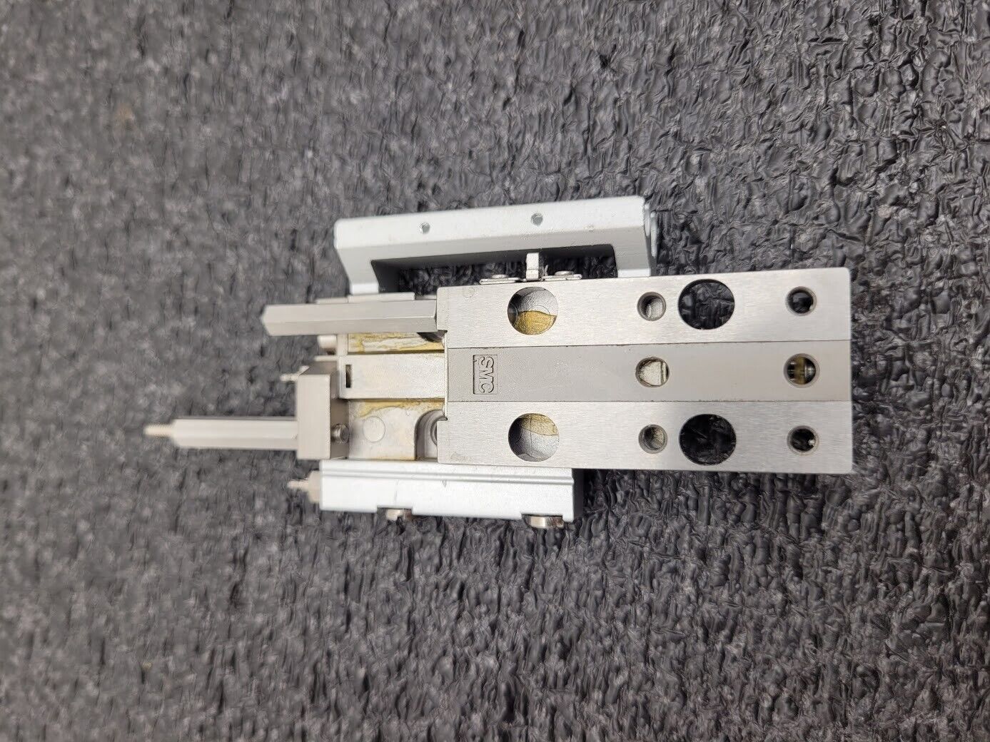SMC 11-MXJ6-15CP Linear Guided Slide Cylinder Table Cleanroom