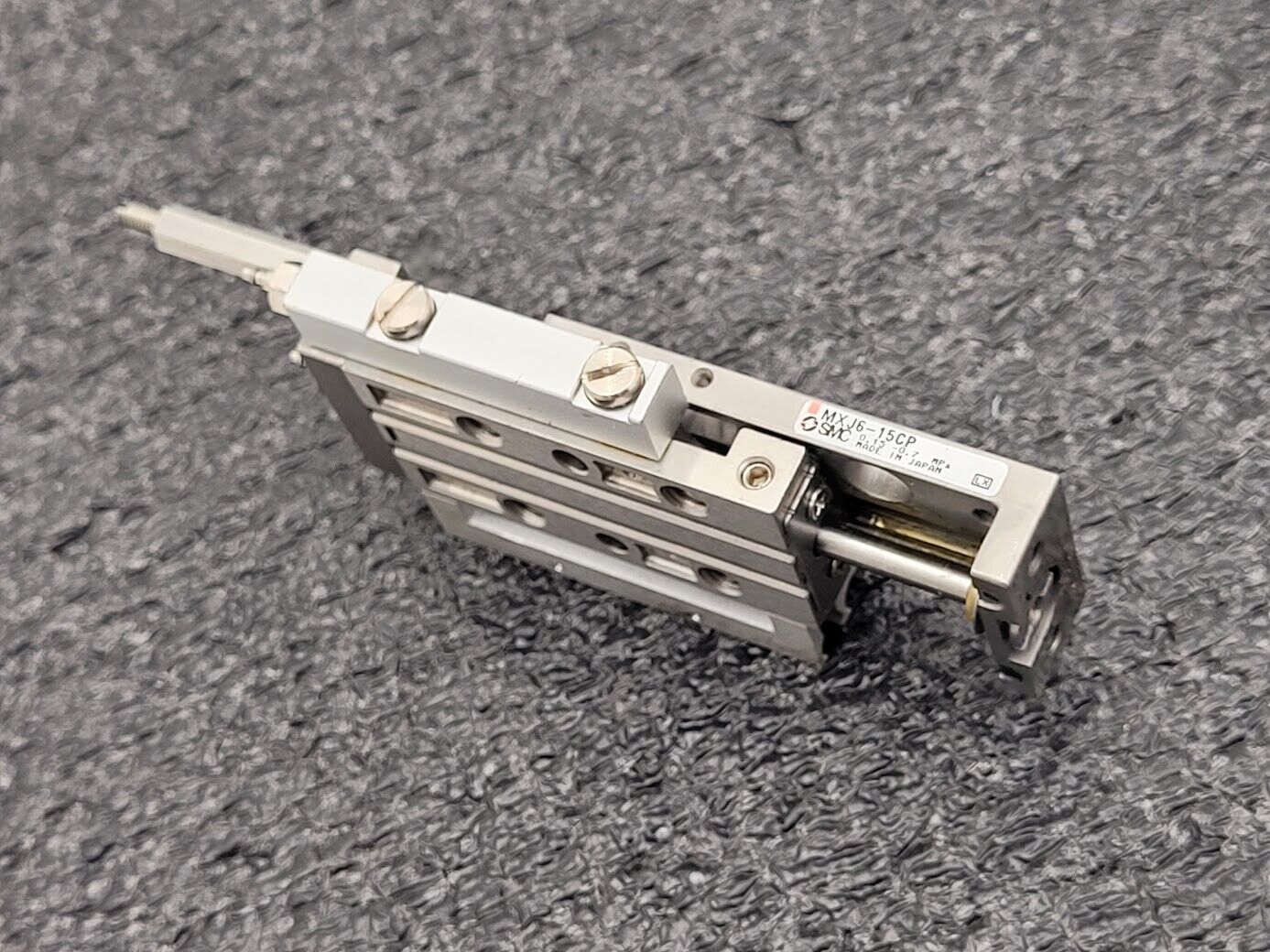 SMC 11-MXJ6-15CP Linear Guided Slide Cylinder Table Cleanroom