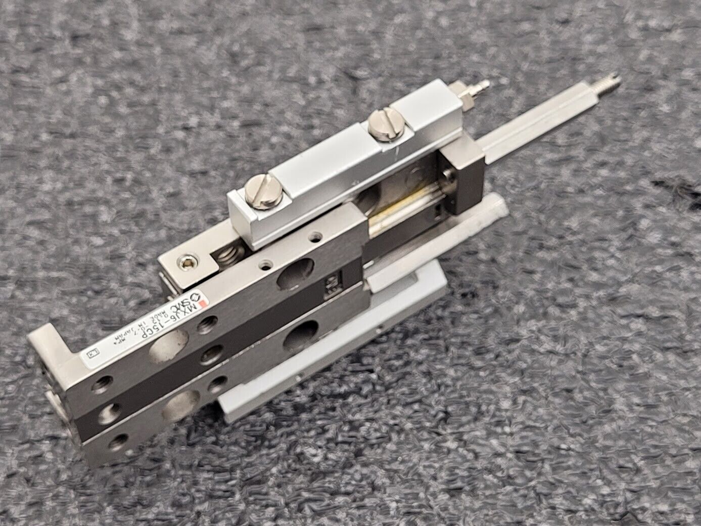 SMC 11-MXJ6-15CP Linear Guided Slide Cylinder Table Cleanroom
