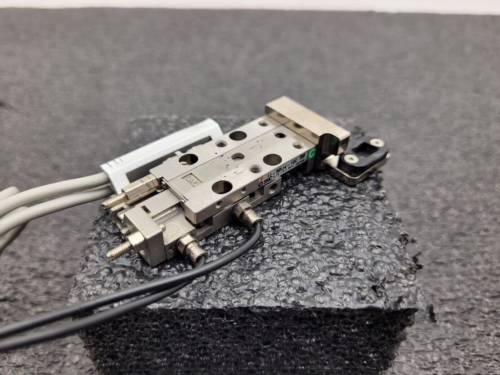 SMC 11-MXJ4-10C Linear Guided Slide Cylinder Table Cleanroom D-M9N Sensors