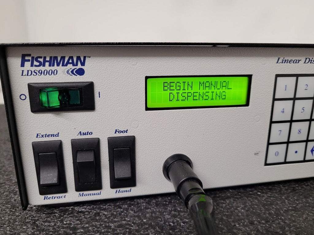 Fishman LDS9000 Linear Epoxy Dispensing System Fishman Mdav Tested Working