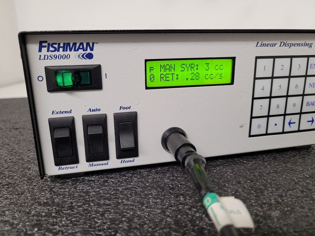 Fishman LDS9000 Linear Epoxy Dispensing System Fishman Mdav Tested Working