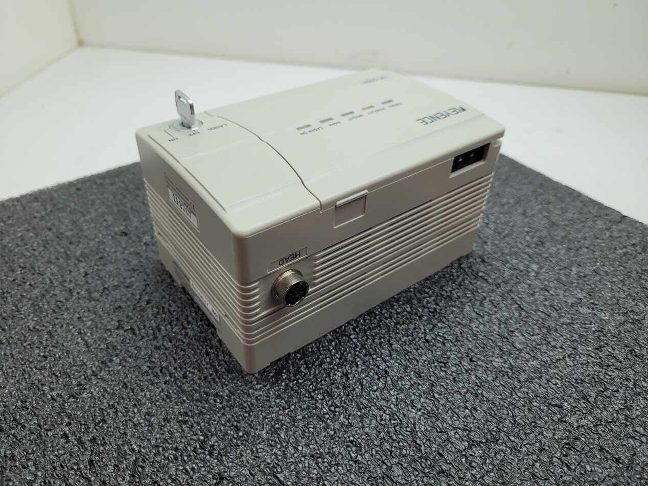 Keyence LK-2101 CCD Laser Displacement Sensor Controller Tested Working Pull