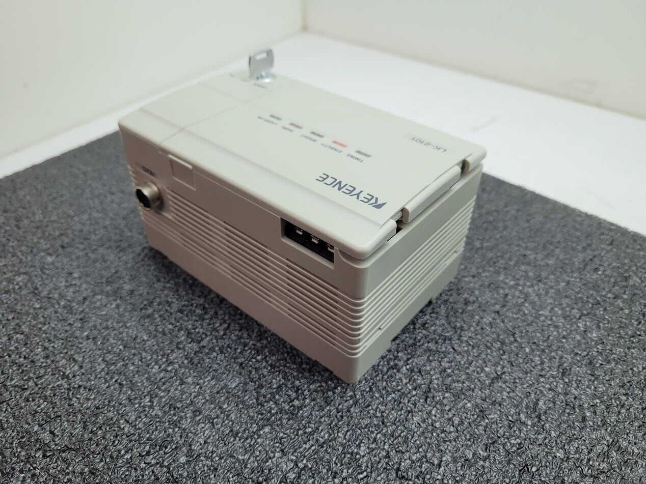 Keyence LK-2101 CCD Laser Displacement Sensor Controller Tested Working Pull