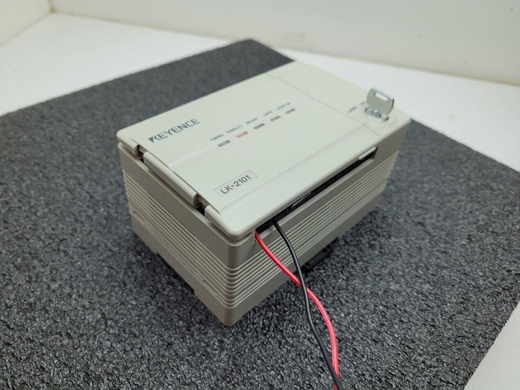 Keyence LK-2101 CCD Laser Displacement Sensor Controller Tested Working Pull