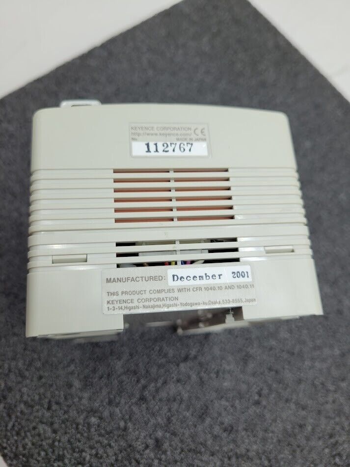 Keyence LK-2101 CCD Laser Displacement Sensor Controller Tested Working Pull