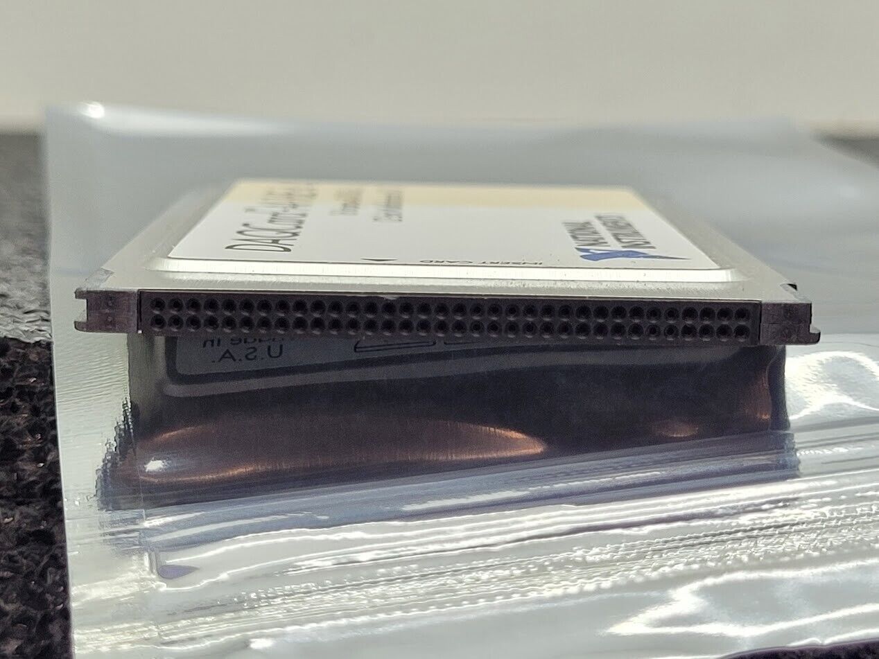 National Instruments NI DAQCard-AI-16E-4 PCMCIA DAQ Card 183262F-01