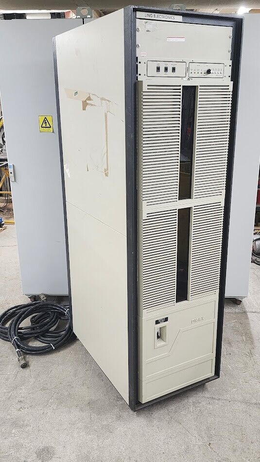 Ling Electronics Cabinet DMA6HB/612-10 Shaker Table Power Amplifier w/612 Field