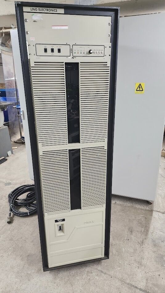 Ling Electronics Cabinet DMA6HB/612-10 Shaker Table Power Amplifier w/612 Field