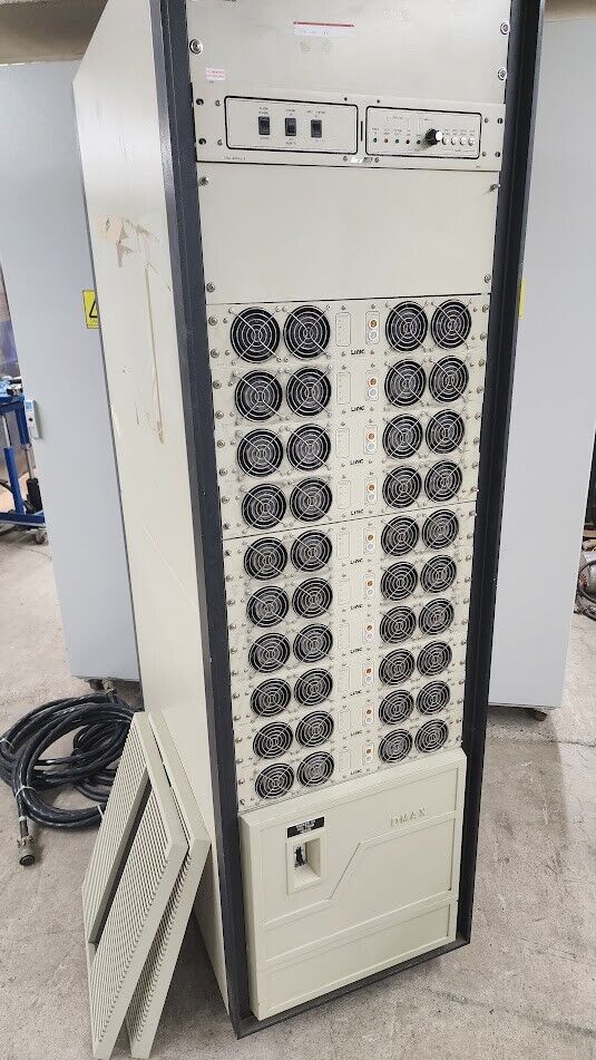 Ling Electronics Cabinet DMA6HB/612-10 Shaker Table Power Amplifier w/612 Field