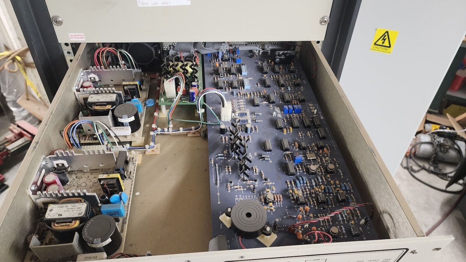 Ling Electronics Cabinet DMA6HB/612-10 Shaker Table Power Amplifier w/612 Field