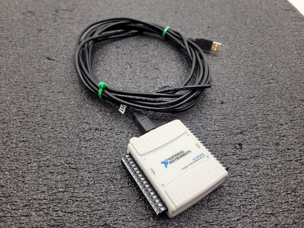 National Instruments USB-6009 Data Acquisition Card NI DAQ Multifunction w/cable
