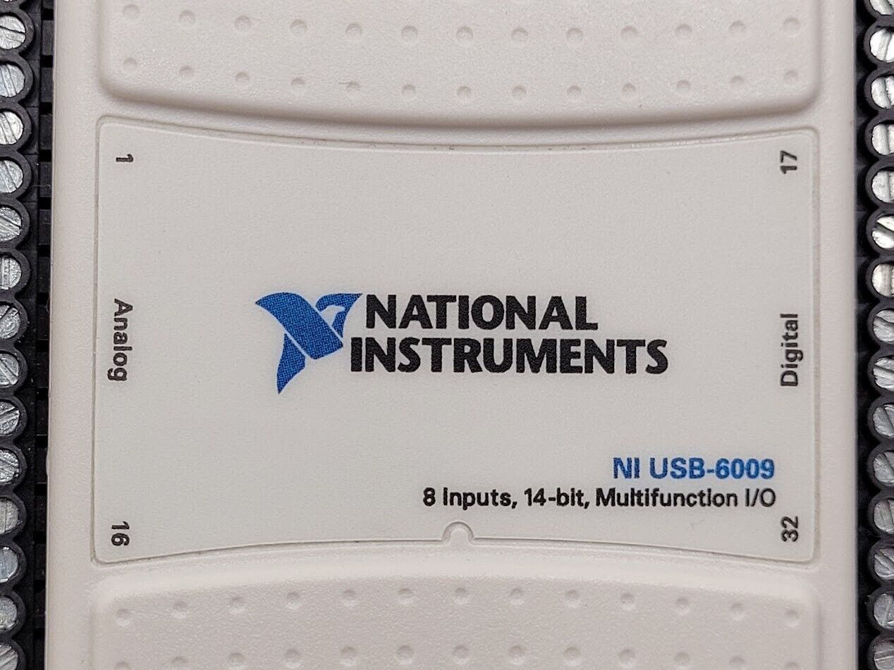 National Instruments USB-6009 Data Acquisition Card NI DAQ Multifunction w/cable