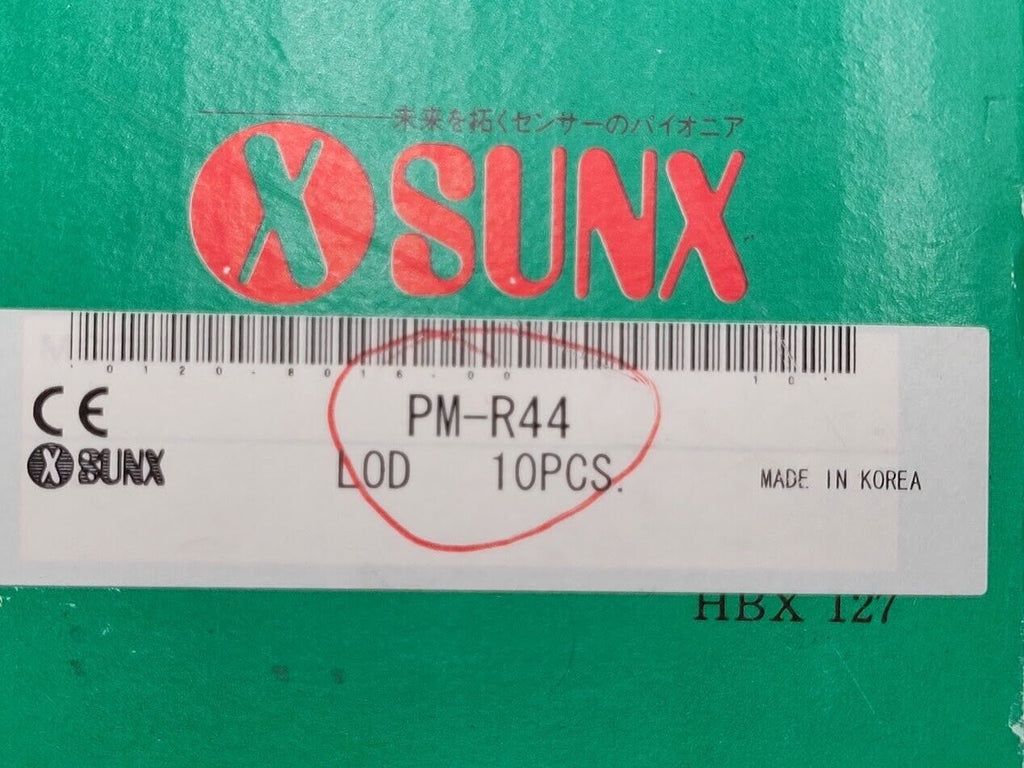 Lot of 5x Sunx PM-R44 U-shaped Micro Photoelectric Sensor Amplifier Built-in