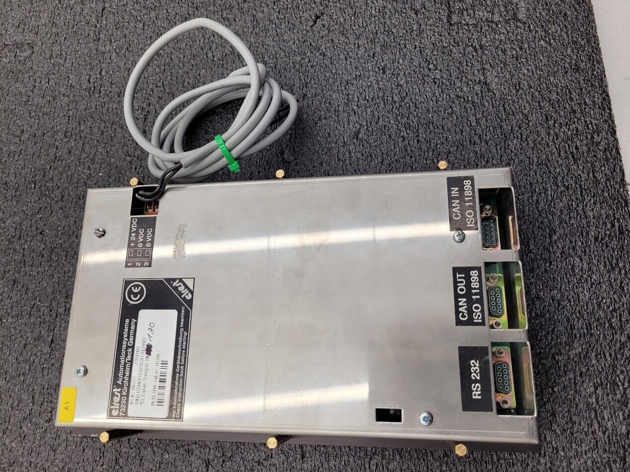 Elrest 1060341 Can In Automation ElaCan II Controller w/ Input Control Panel