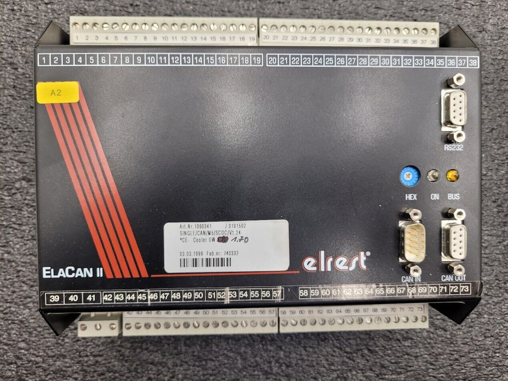 Elrest 1060341 Can In Automation ElaCan II Controller w/ Input Control Panel