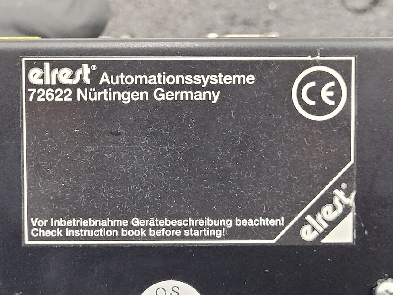 Elrest 1060341 Can In Automation ElaCan II Controller w/ Input Control Panel