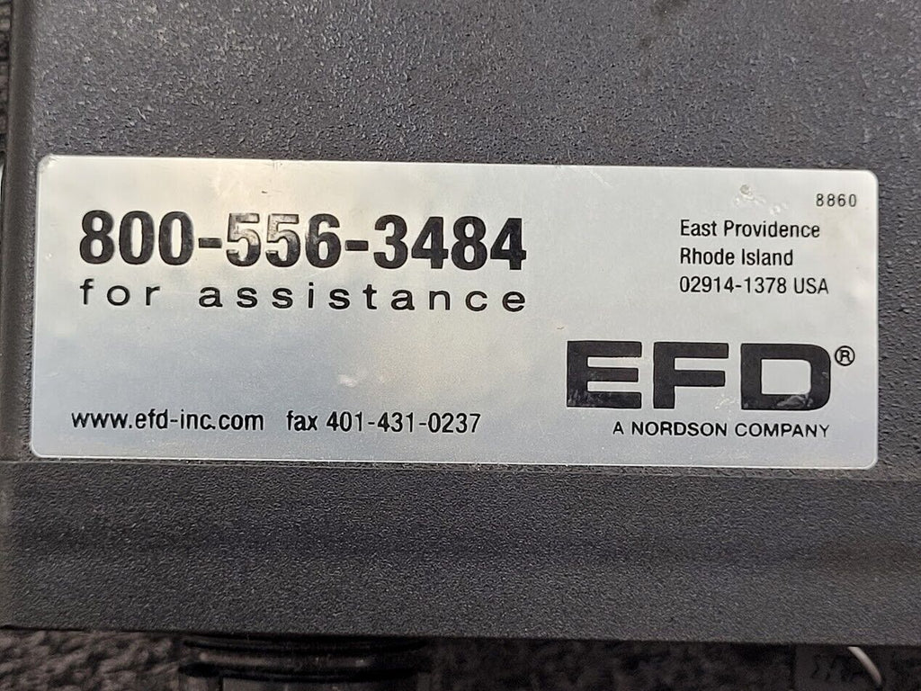Nordson EFD ValveMate 7090 Dispense System w/ 790 Head 8TPI Auger SS 32:1 250RPM