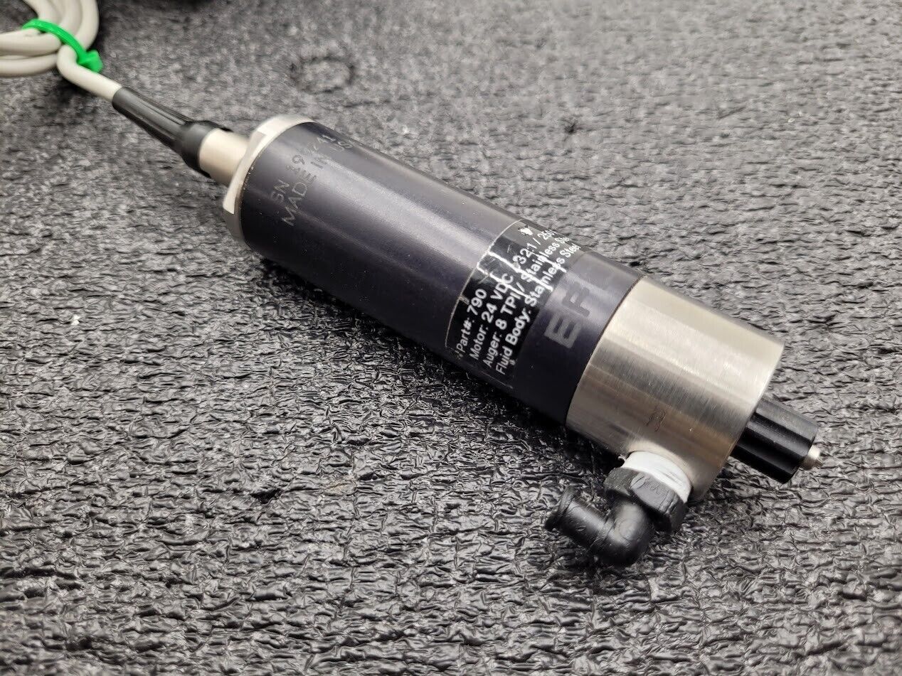Nordson EFD ValveMate 7090 Dispense System w/ 790 Head 8TPI Auger SS 32:1 250RPM