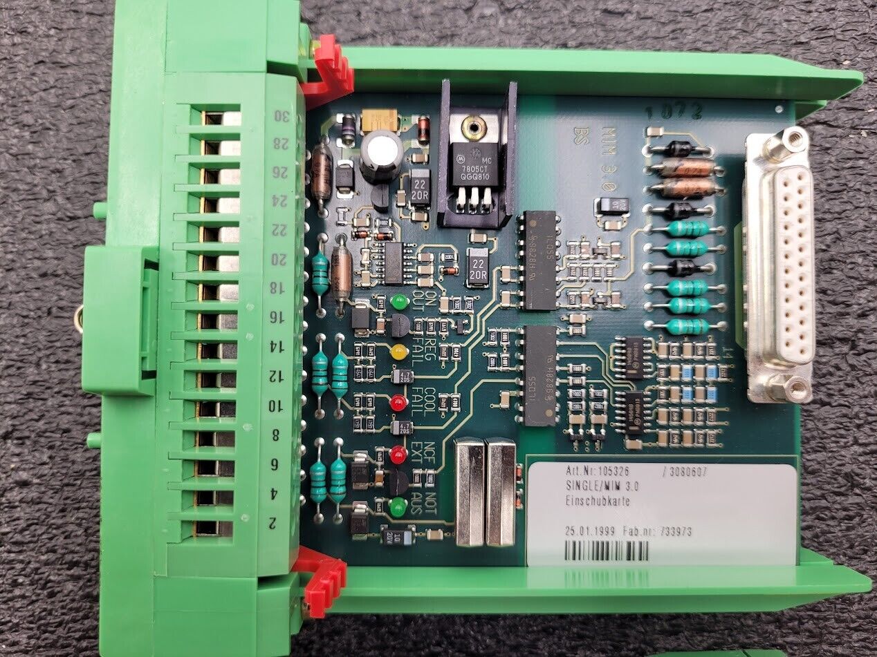 Elrest 105326 SINGLE/MIM 3.0, SINGLE/LEITWERTMODUL/LM1.0 Leakage Module 105302