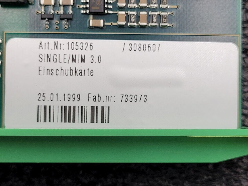 Elrest 105326 SINGLE/MIM 3.0, SINGLE/LEITWERTMODUL/LM1.0 Leakage Module 105302