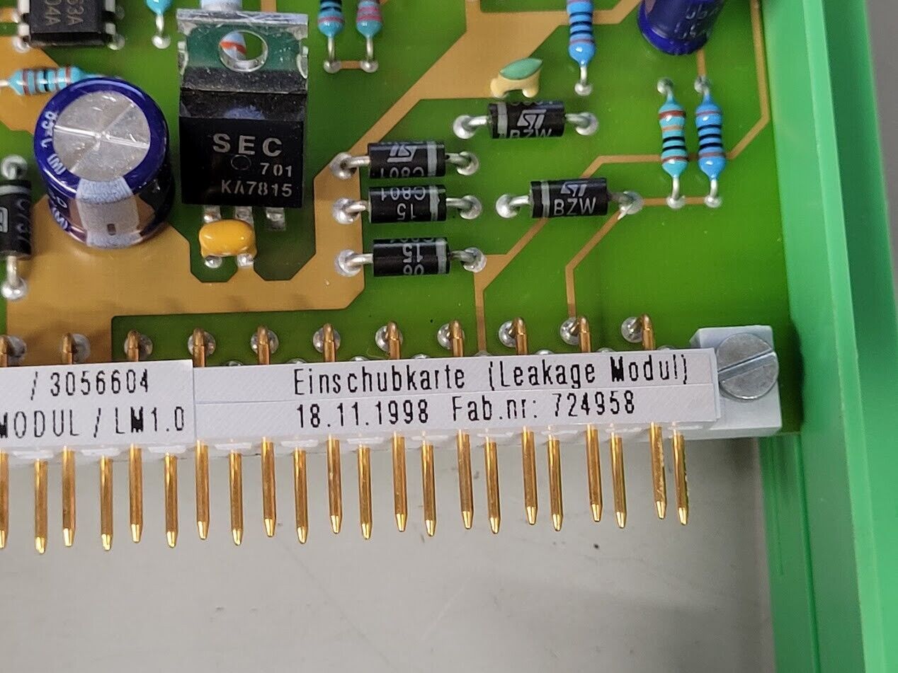 Elrest 105326 SINGLE/MIM 3.0, SINGLE/LEITWERTMODUL/LM1.0 Leakage Module 105302