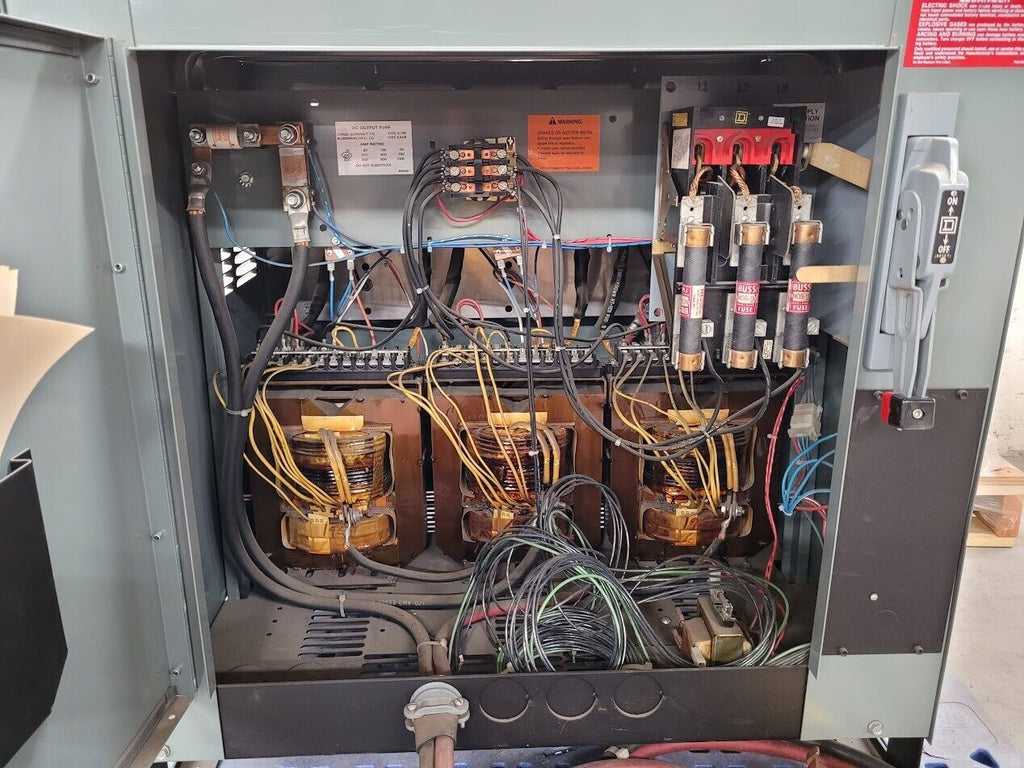 Hobart Forklift Battery Charger 725C3-12 24VDC 12 CELLS 1 Circuit 60Hz 3PH 750AH