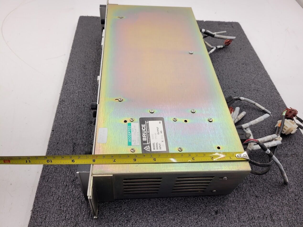 Bruce BTU International 9015953 Rev 1 WASA 8107 Gas Control V-CVD Module