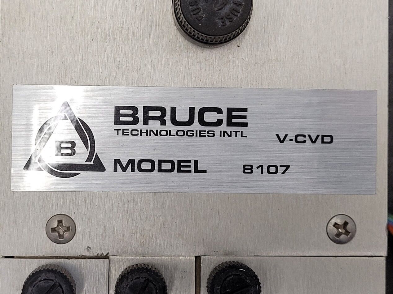 Bruce BTU International 9015953 Rev 1 WASA 8107 Gas Control V-CVD Module