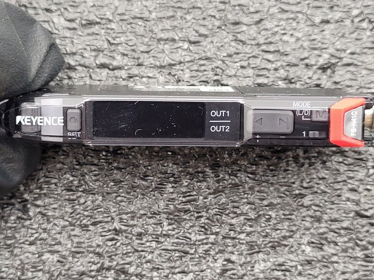 Keyence FS-N41C Fiber Sensor Amplifier 10-30VDC IO-Link