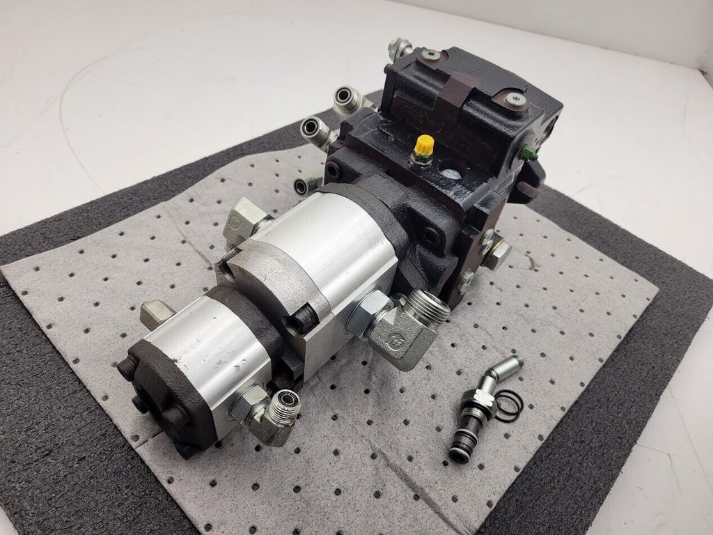 Poclain Hydraulics B47581S 3x Hydraulic Pump Stack CCW Rotation