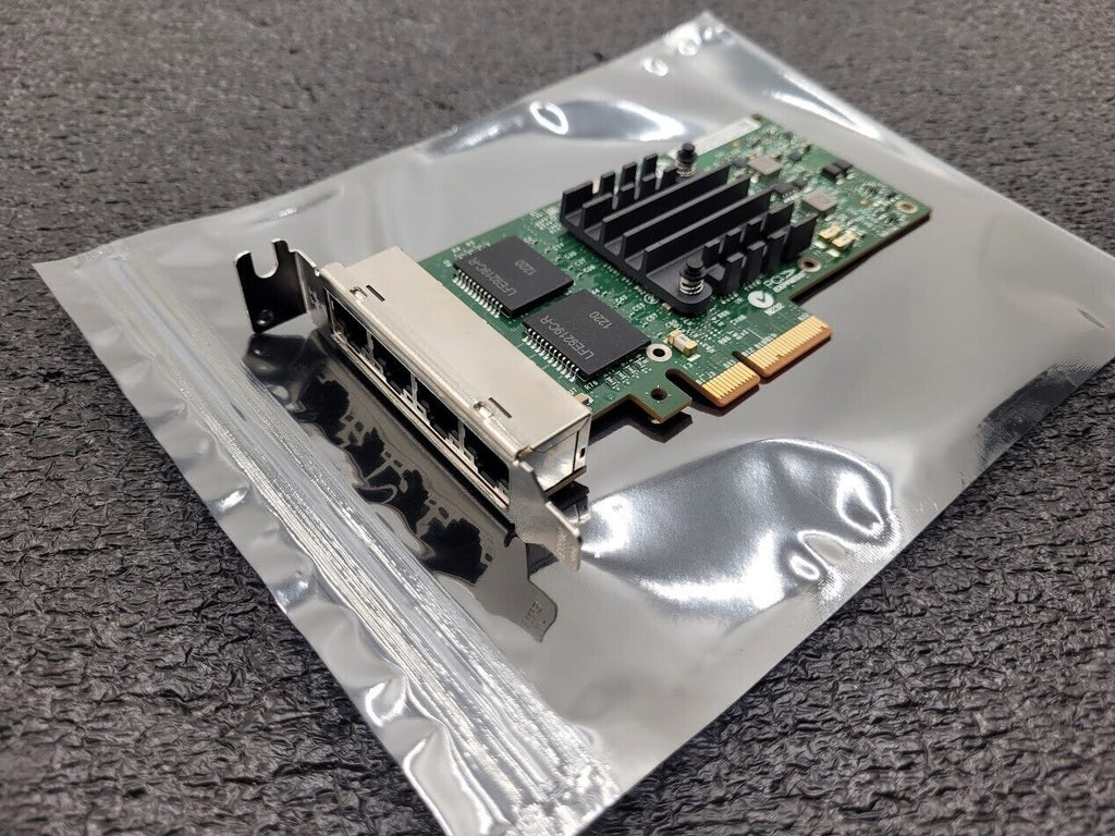 IBM 49Y4242 Intel I340-T4 Quad Port Ethernet Gigabit PCI Network Adapter Low Pro