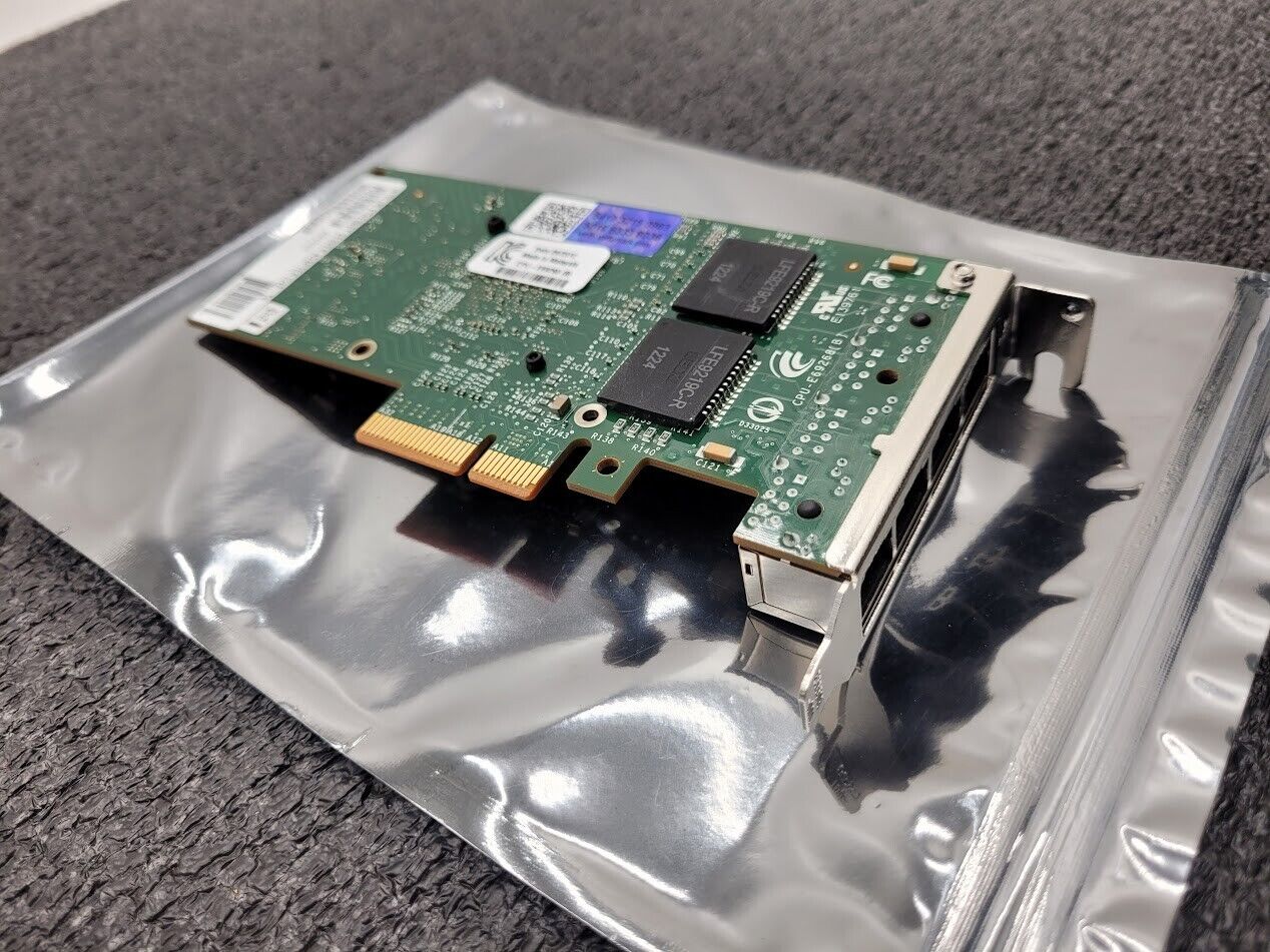 IBM 49Y4242 Intel I340-T4 Quad Port Ethernet Gigabit PCI Network Adapter Low Pro