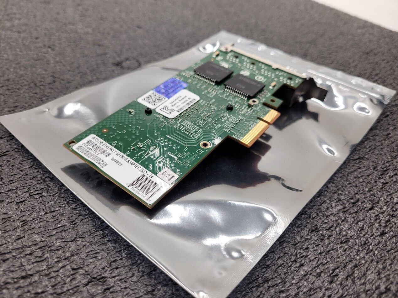 IBM 49Y4242 Intel I340-T4 Quad Port Ethernet Gigabit PCI Network Adapter Low Pro