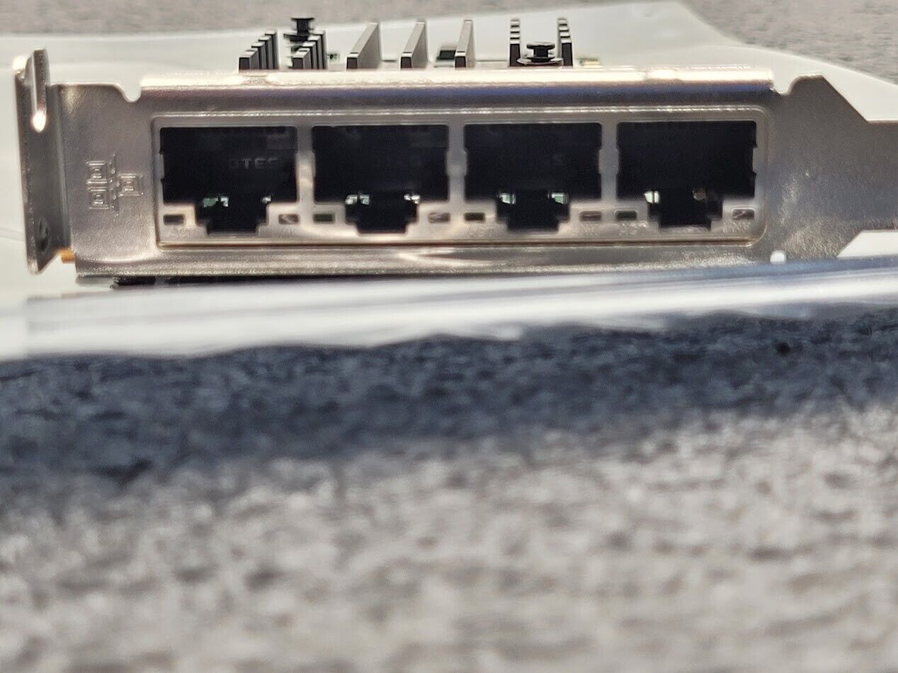 IBM 49Y4242 Intel I340-T4 Quad Port Ethernet Gigabit PCI Network Adapter Low Pro