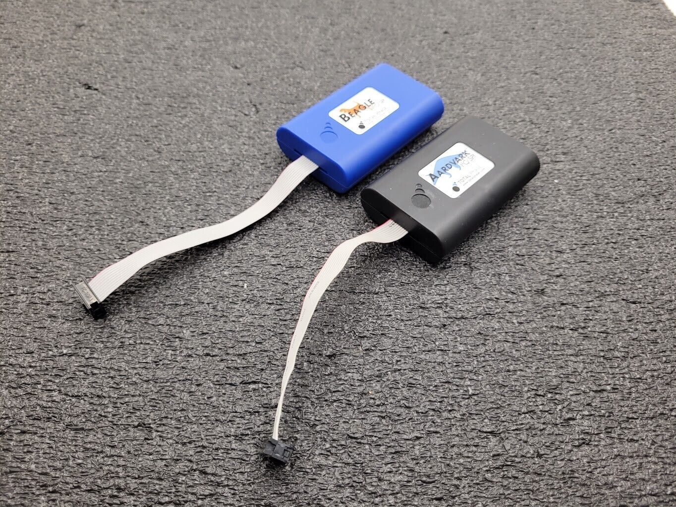 Total Phase Aardvark + Beagle I2C/SPI Host Adapter Protocol Analyzer USB Bridge