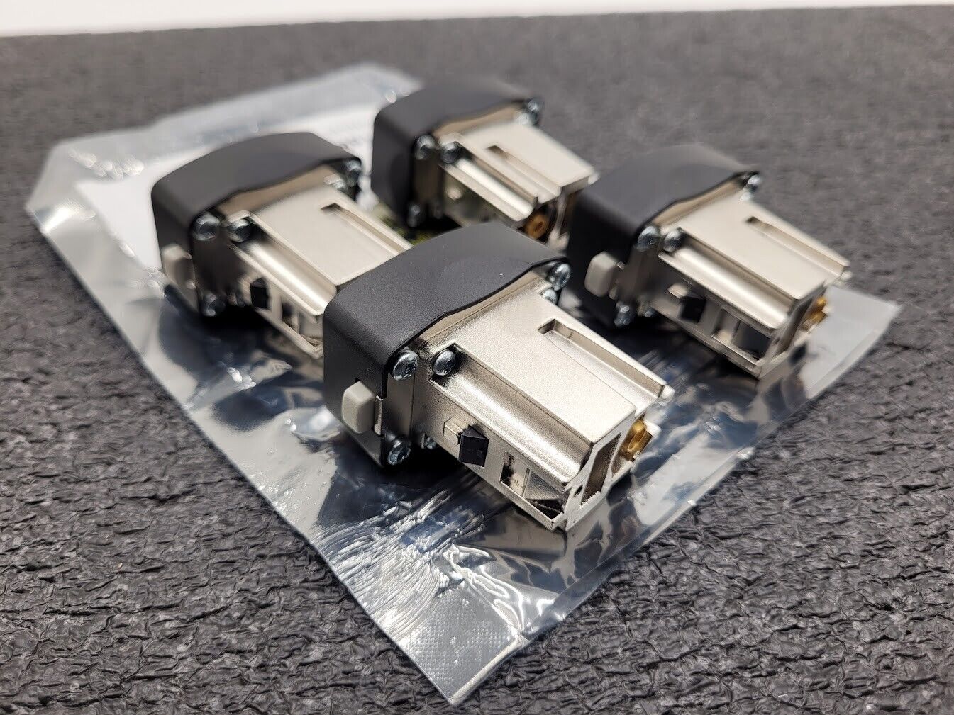 Lot of 4x Tektronix TCA-BNC TekConnect-to-BNC Adapter 50 Ohms