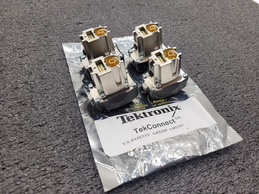 Lot of 4x Tektronix TCA-BNC TekConnect-to-BNC Adapter 50 Ohms
