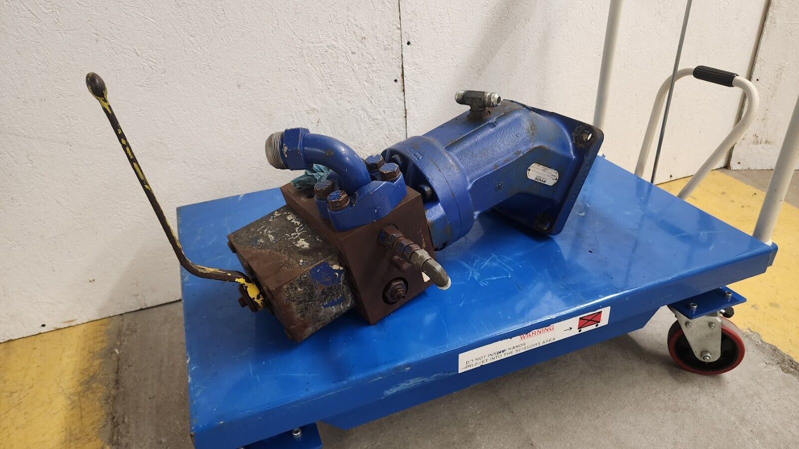 Spencer Fluid Power AA2FM160/61W-VSD510 Bent Axis Hydraulic Motor Working Pull