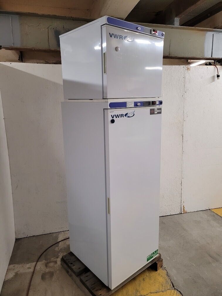 VWR Scientific Laboratory Fridge Freezer Combo HCUCFS-0120 HCLP-10S R600a 115VAC